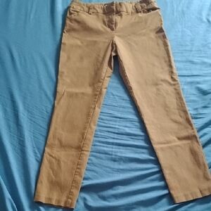 Stylish Tan Women's Straight Leg Jeans